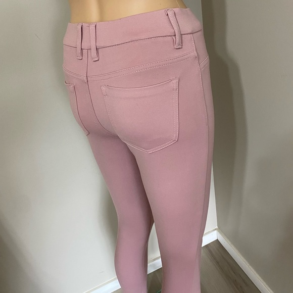 Pink Leggings Tight Jeans - Picture 5 of 6